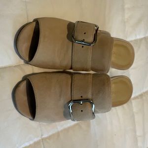 Marc Fisher slide sandals